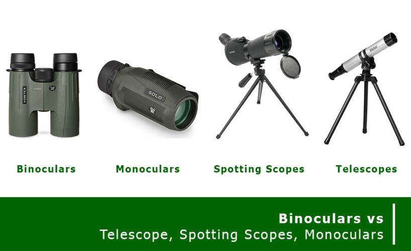 Binoculars vs telescope