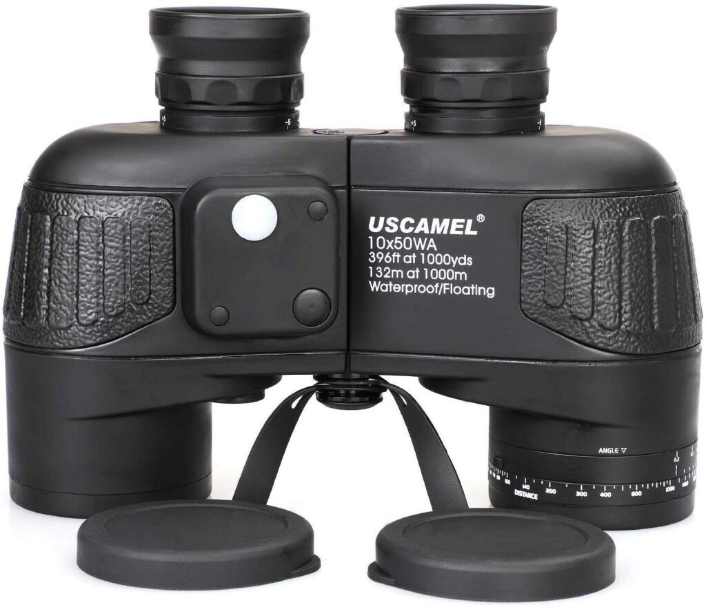 USCAMEL 10x50 Marine Binoculars - model UW004-black