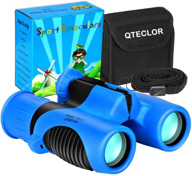 QTECLOR Kids Binoculars B0832BJKB5 Best For Sporting Events bestbuybinoculars